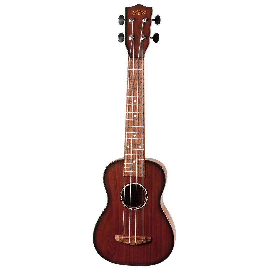 TEETO TOYS Wooden Ukelele Toy - Guitar for Toddlers - Musical Instruments - STEM Toys