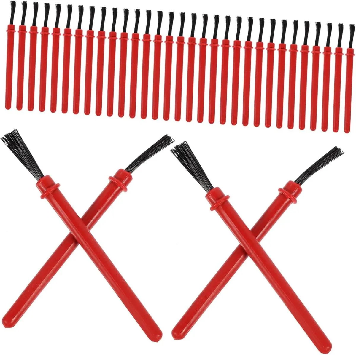 100Pcs Small Art Paintbrush for Comfortable Grip Detail Brushes