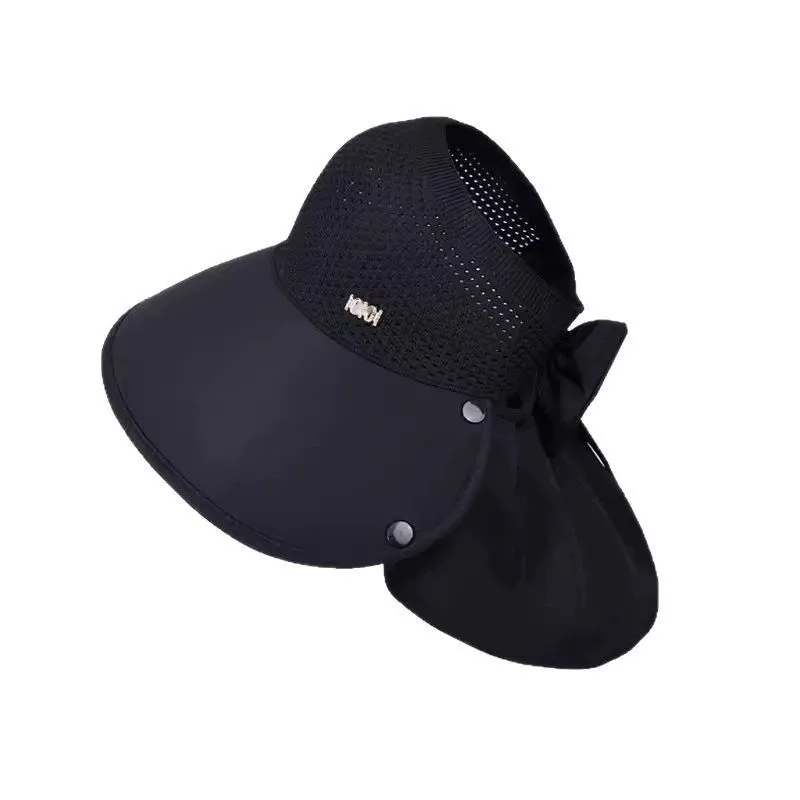 UV Resistant Sun Hat Outdoor Hiking Straw Hat Empty Top