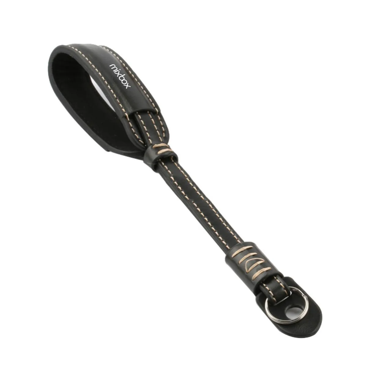 Mix Box PU Leather Camera Hand Wrist Strap Hand Strap - Black