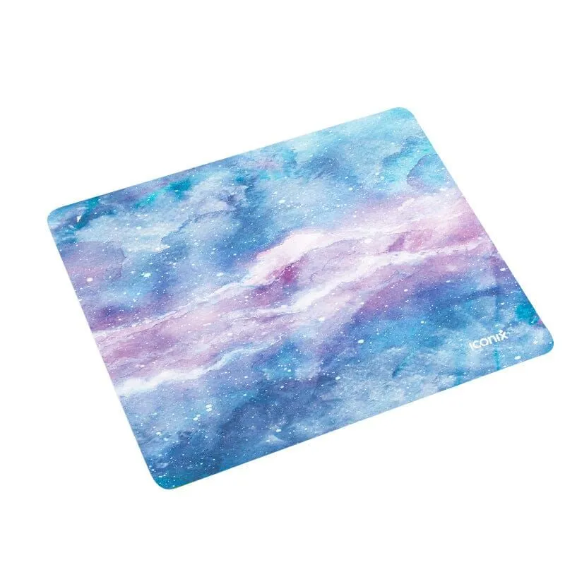 Iconix Rectangle Mouse Pad - Milky Way Blue