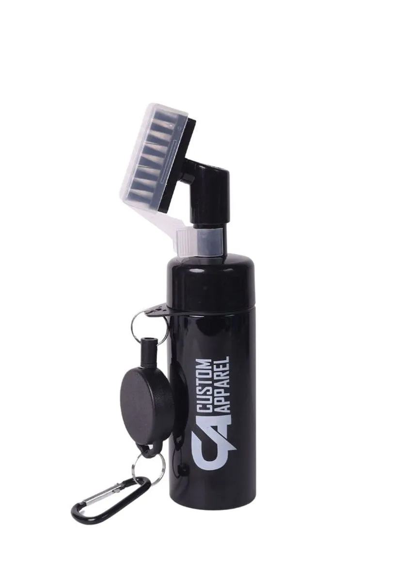 CA Golf Club Groove Brush Cleaner - Black