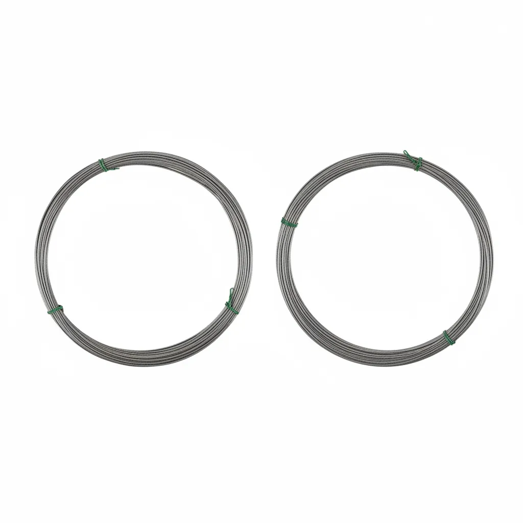 Gen Merch 1.25mm Galvanized Binding Wire 250g for Gardening & - 2 Pack