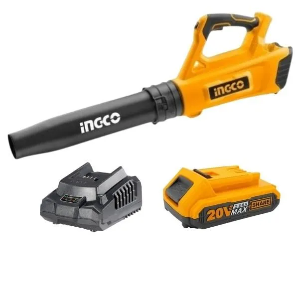 INGCO - Lithium-Ion Blower 20V with 2.0Ah Battery and Charger