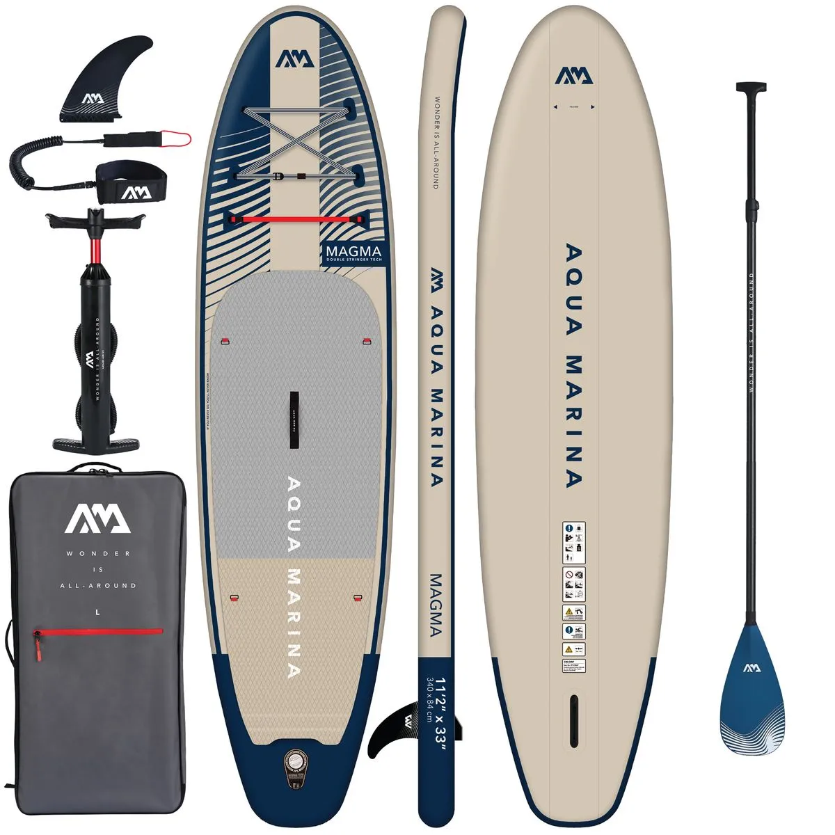 Aqua Marina Magma 11'2" SUP - Stand Up Paddleboard