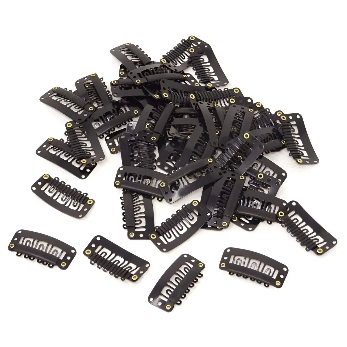 250 Pcs Metal Strong Grip Hairpins with U Shaped Secure Design - Black