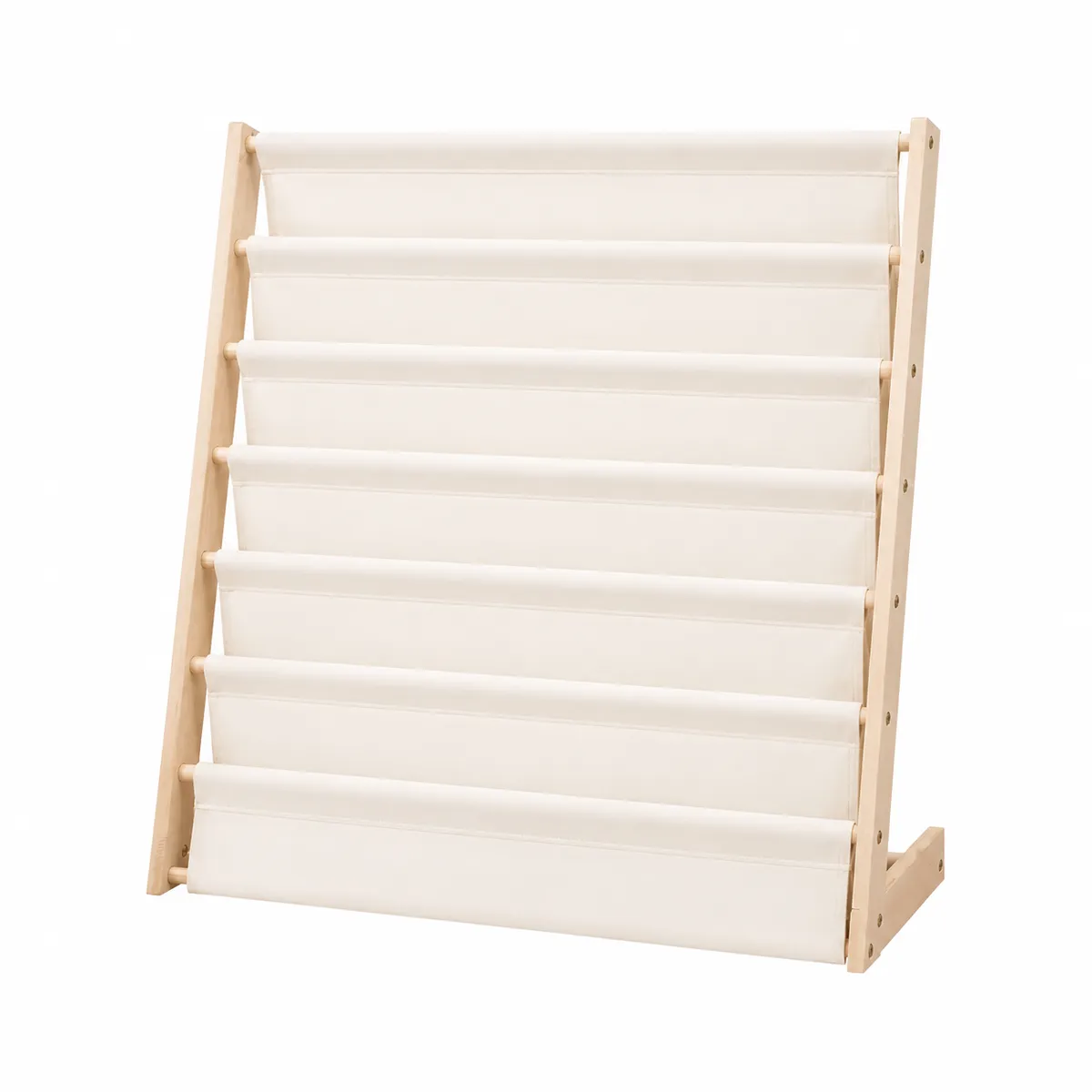 New Elements 7-Tier Kids Bookshelf - Montessori Book Display Organizer