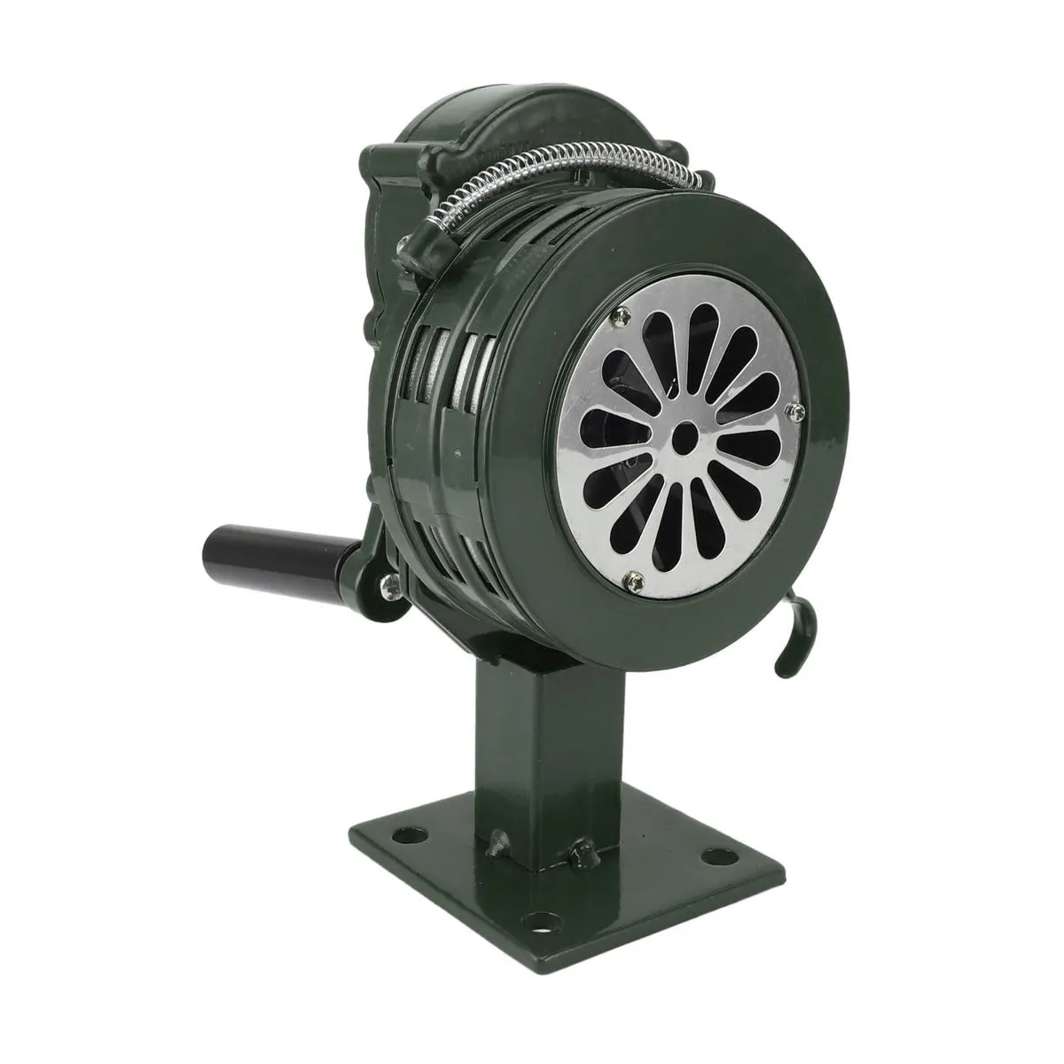 110dB Green Hand Crank Emergency Siren
