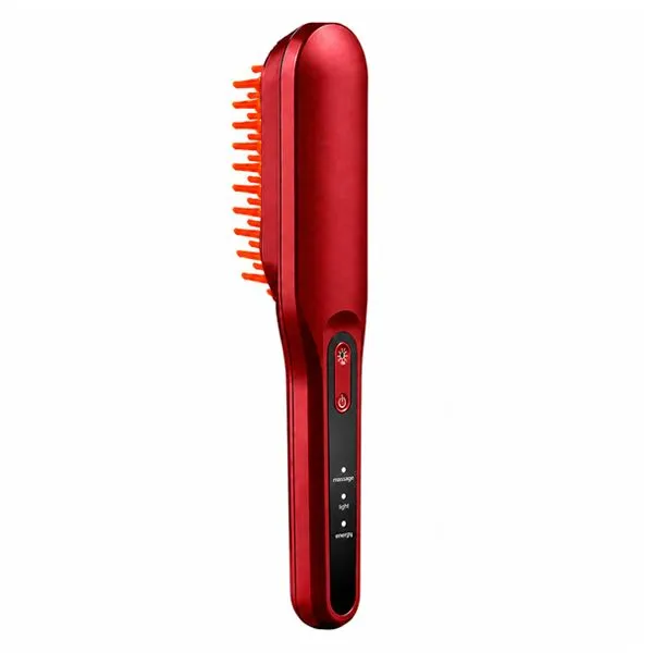 Laser Hair Growth Comb,Red Light Hair Growth Treatment for Men&females(Red)