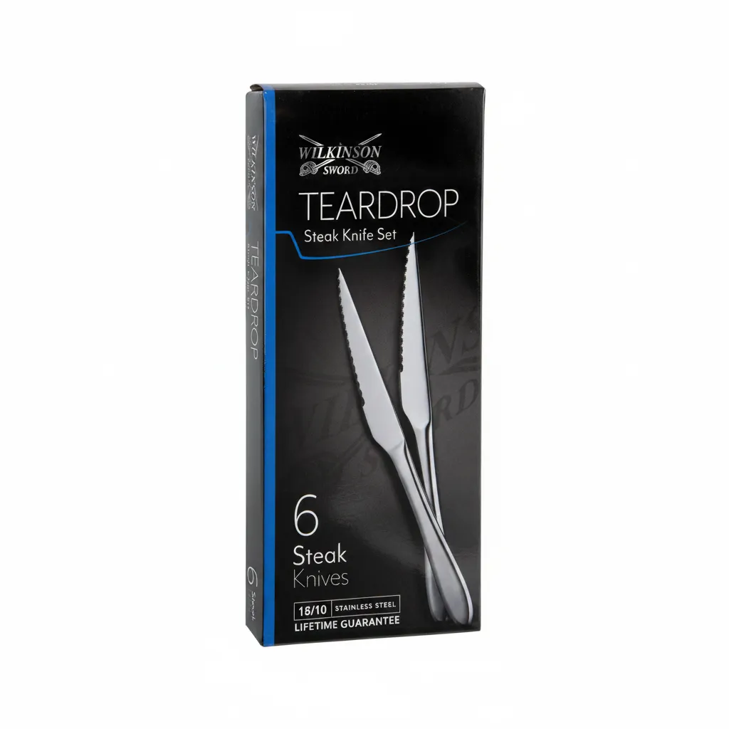 Wilkinson Sword 6 Piece Steak Knife Set with Serrated Edges