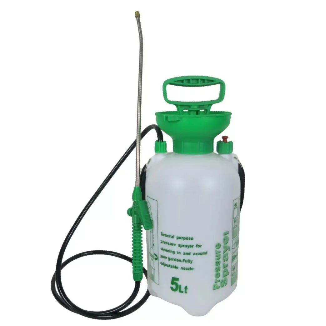 PH Garden - Pressure Pump Sprayer 5L - Transparent, Green
