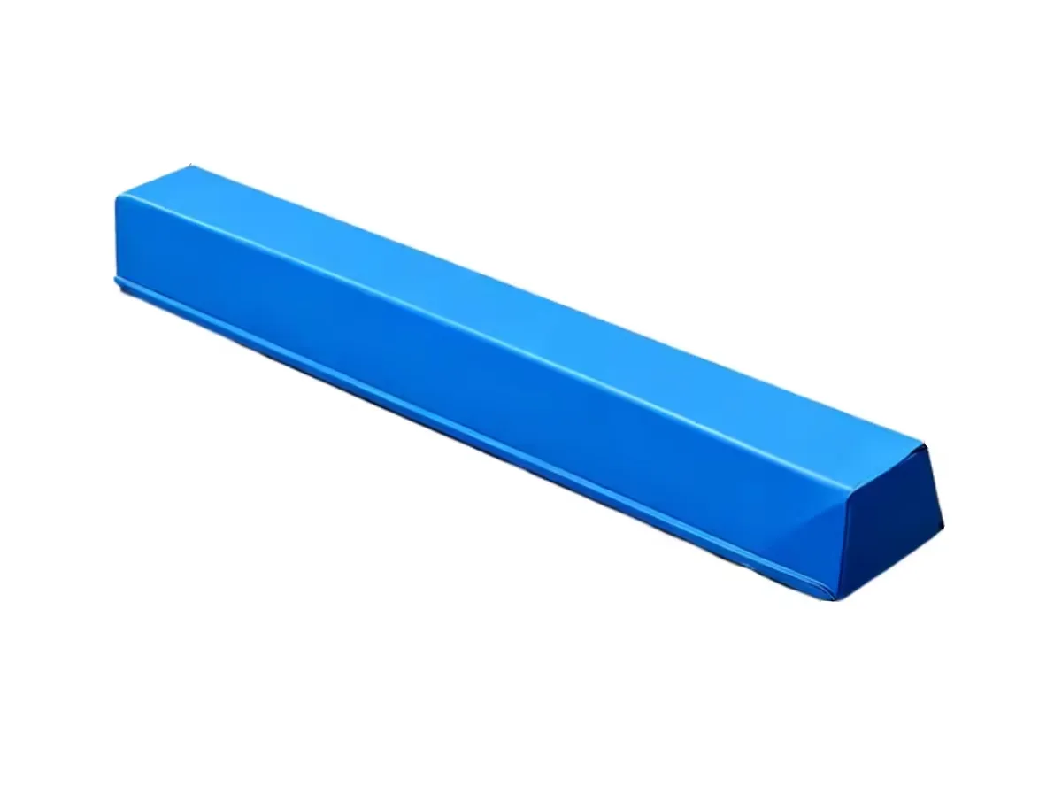 Sport Non-Slip Folding Gymnastics Bar With Foam Balance Floor Rod - 100cm - Blue