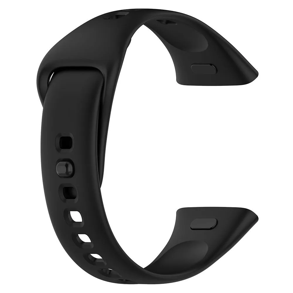 Silicone Strap Compatible with Redmi Watch 3 Replacement Band - Black
