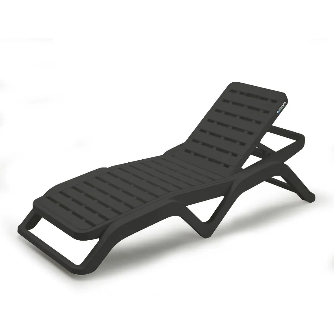ECONOFURN Progarden Scirocco Lounger - Anthracite