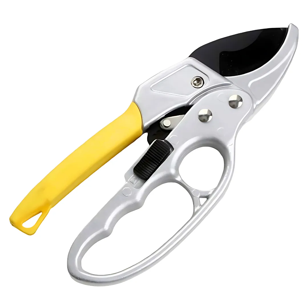 Heavy-Duty Garden Pruning Shears with Ergonomic Non-Slip Handle