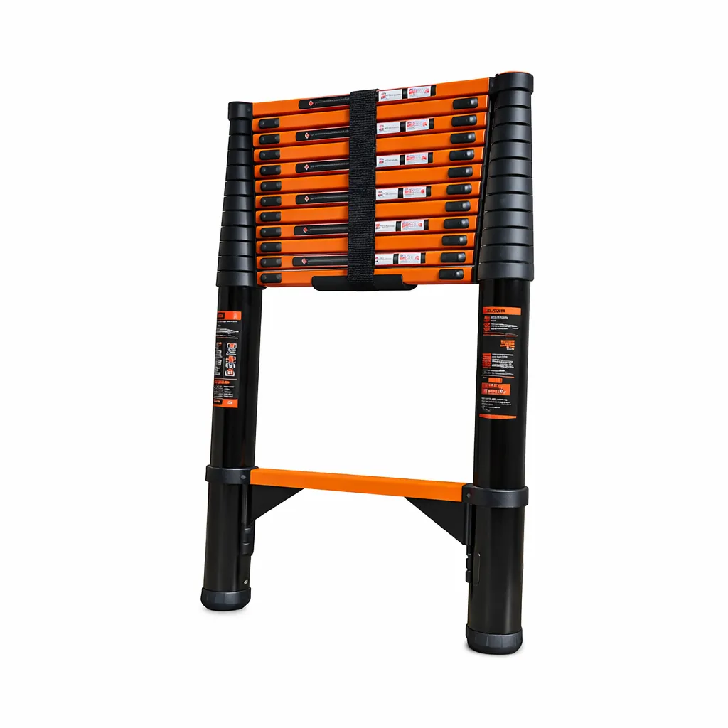 Heavy-Duty Steel Ladder - For Work & Home Use