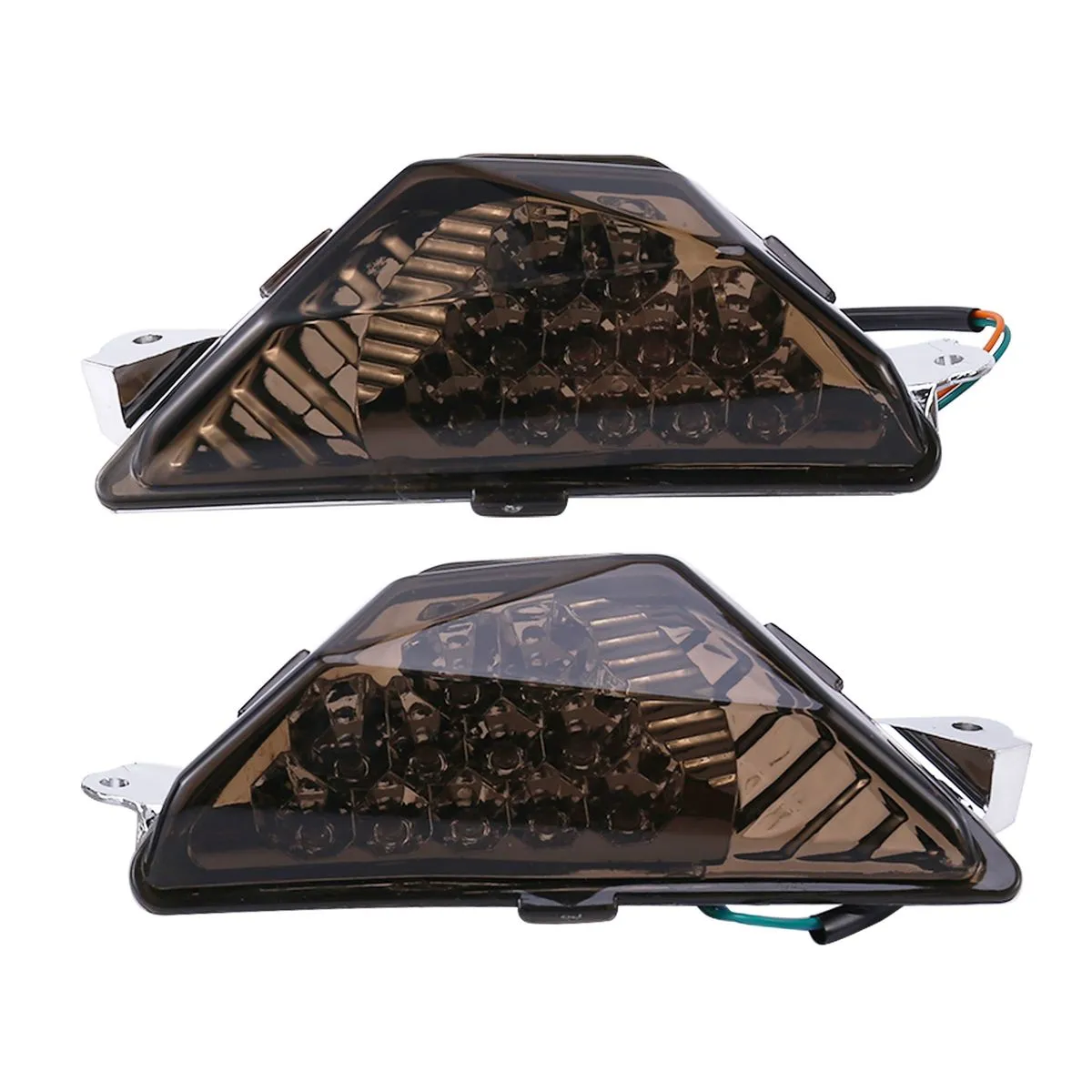 Motorcycle Front Turn Signals for Kawasaki Ninja Compatible with Universal