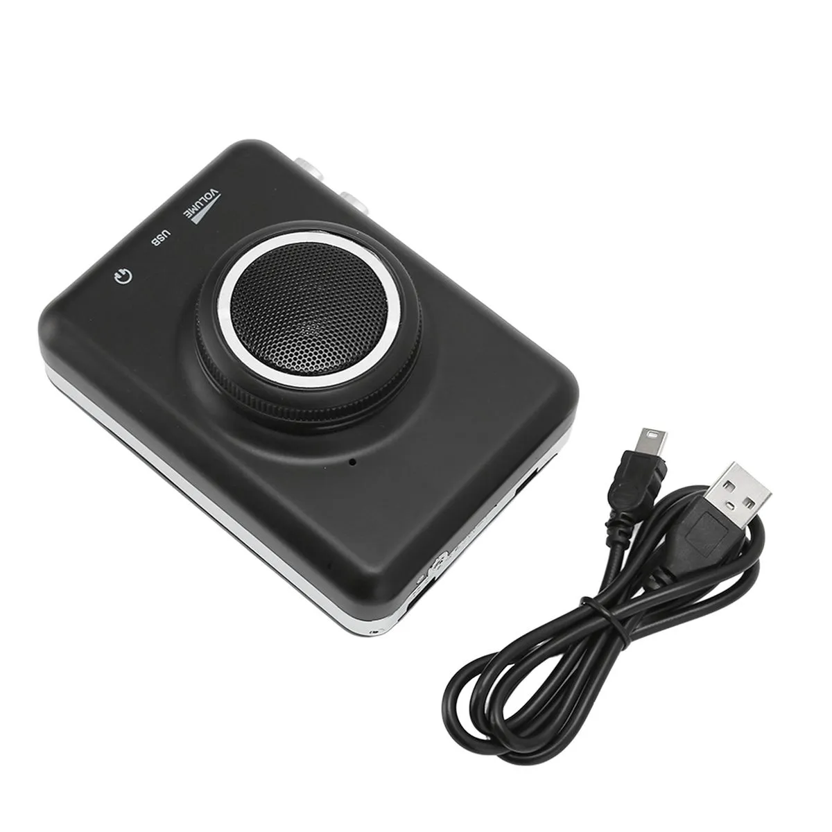 Portable Cassette Player HD USB Tape to MP3 Converter with External Speaker