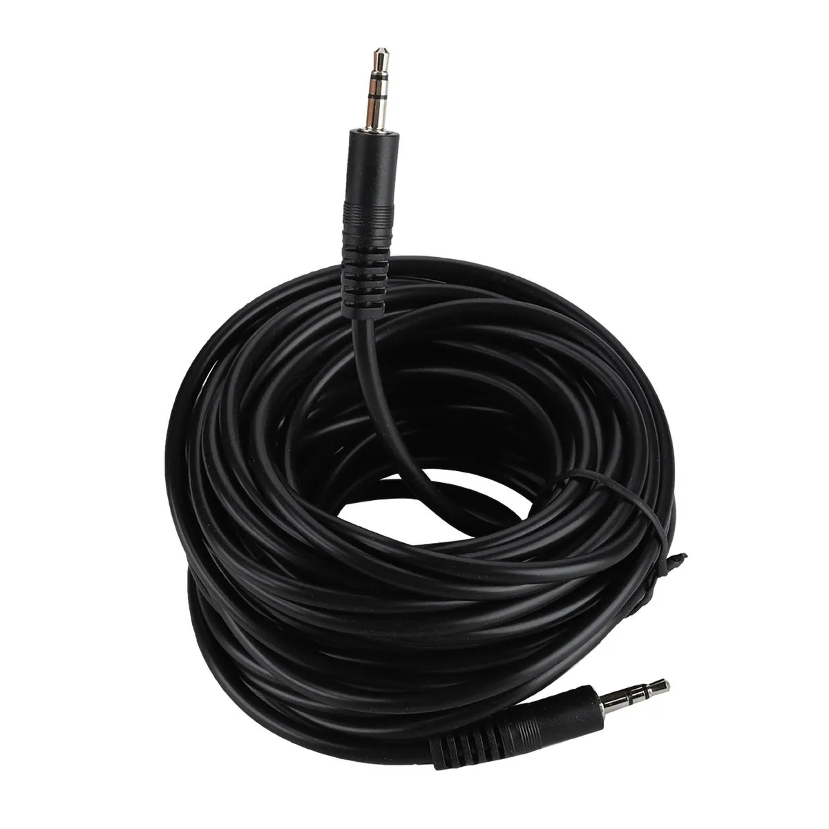 3.5mm Copper Male To Male Shielded Audio Cable For Speakers Headset 10m