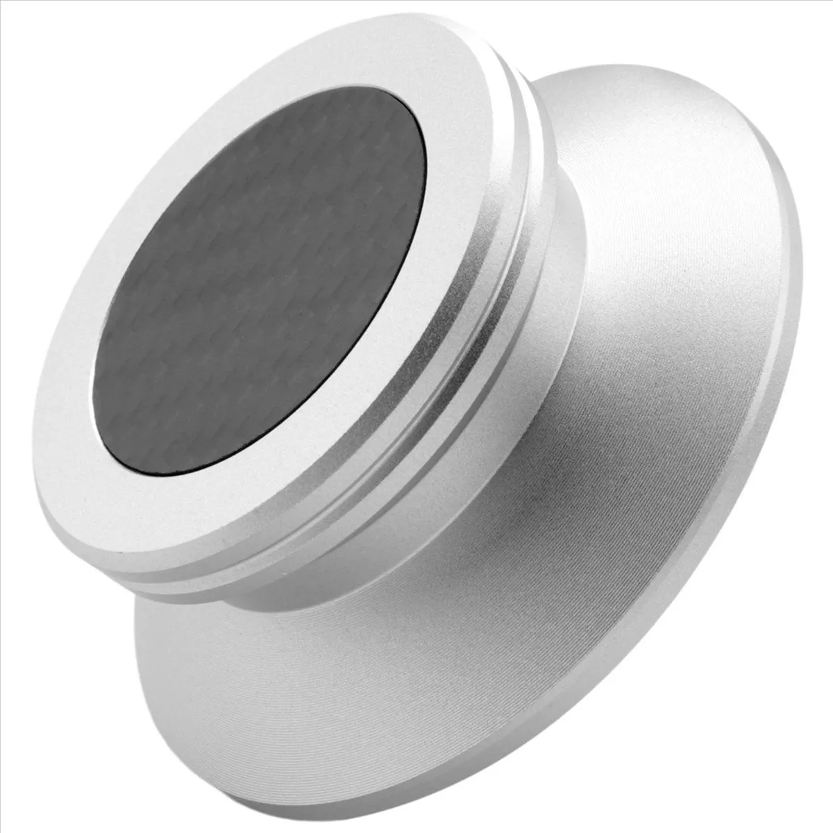 Record Weight Stabilizer With Soft Protective Pad (Silver)