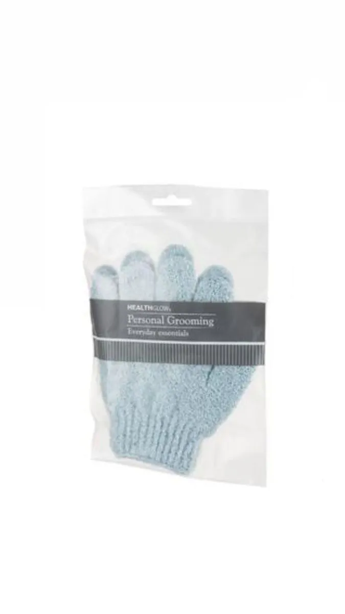 Pair of Bath Gloves- Pack Of 2 - Blue