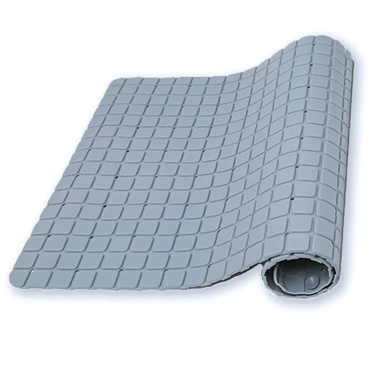 Non-Slip Anti-Bacterial Bath Shower Mat - Charcoal