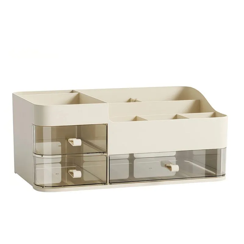 Drawer Makeup Organizer - Compact Design for Cosmetics and Office Supplies