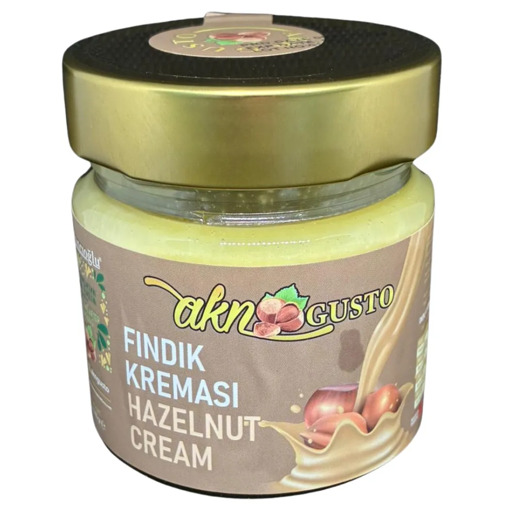 AKN GUSTO Hazelnut Cream Spread 200g - Sweet, Nutty & Delicious Treat