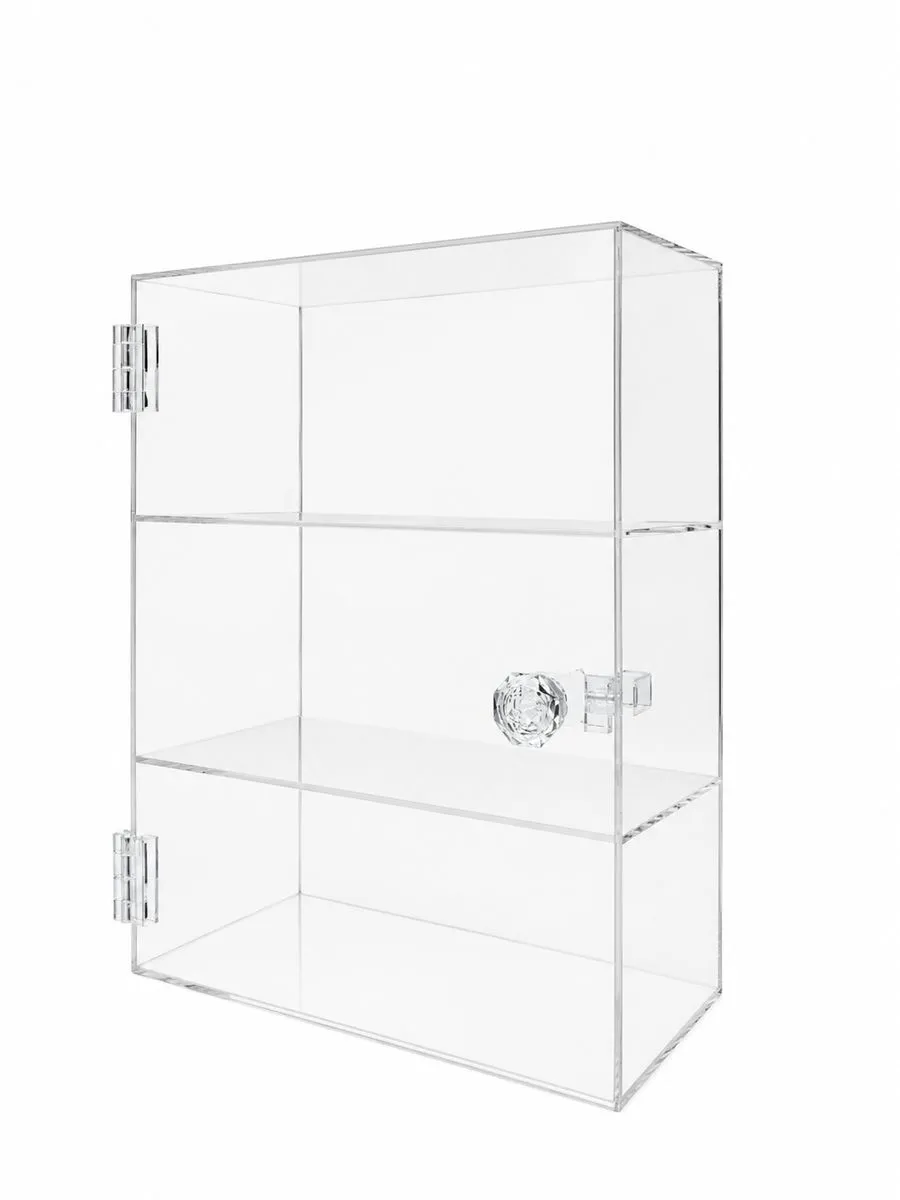 Mr Plastic Clear Acrylic Storage Cabinet