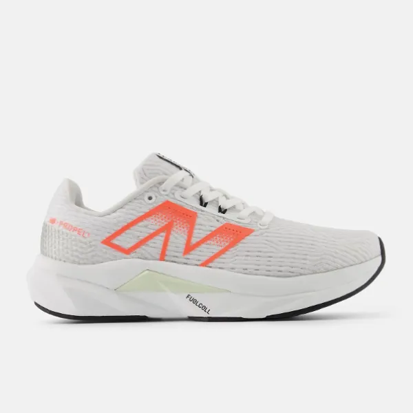 New Balance Women's FuelCell Propelv5 Road Running Shoes - White/Urgent Red