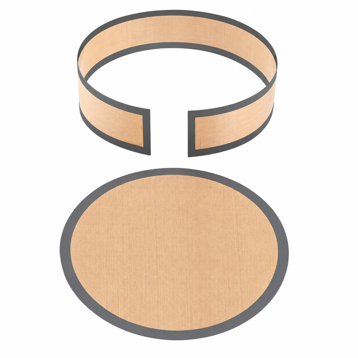 2 Piece Silicone Non-Stick Cake Tin Liner Set