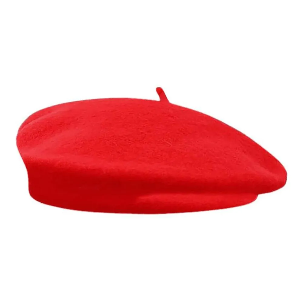 Women Wool French Beret,Warm Classic Artist Cap fo Ladies Winter Daily Wear