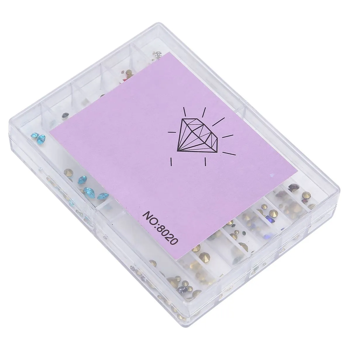 Rhinestone Watch Decor 150pcs Craft Suitcase Kit