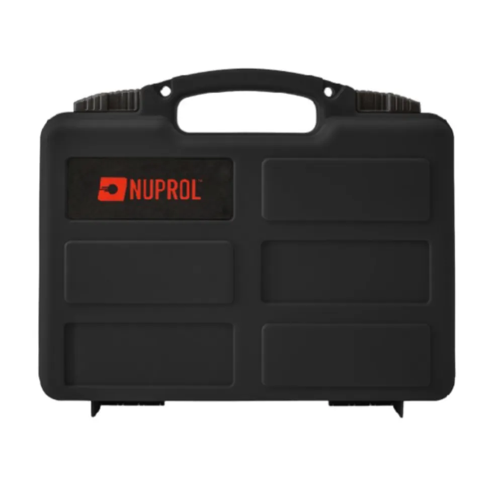 Nuprol Essential Pistol Case IP65 Black with P&P Foam NHC-06-BLK