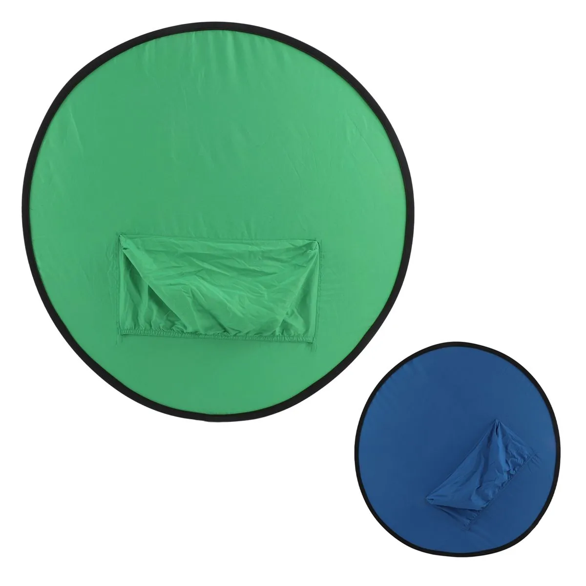 Blue/Green 2-in-1 Collapsible Chromakey Backdrop