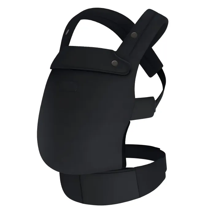 Baby Carrier, Cotton, Adjustable, One Size - Black