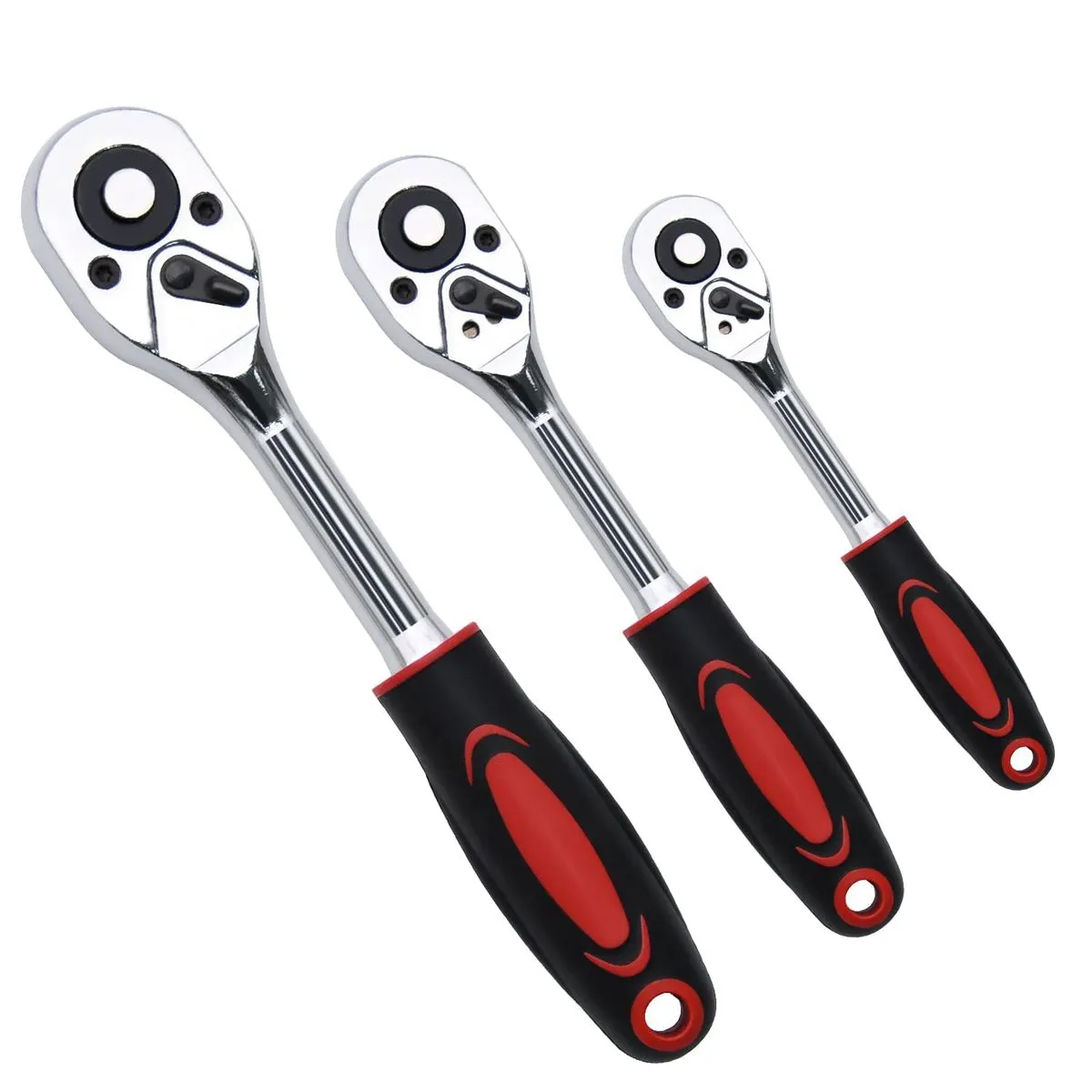 3 Pieces Professional Heavy Duty Ratchet Tool Set