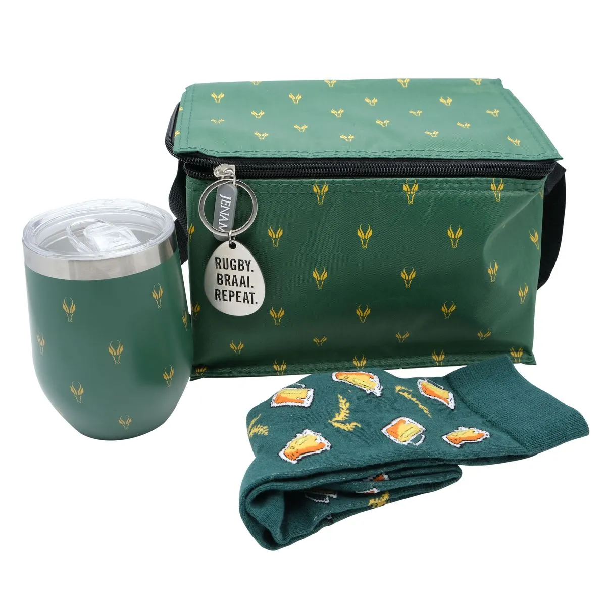 Jenam Halftime Rugby Braai Cooler Gift Set