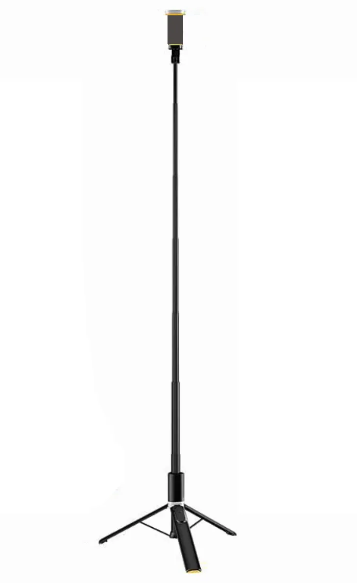 1.7M Selfie Stick Tripod, All-in-one Extendable Aluminum Phone TripodStand