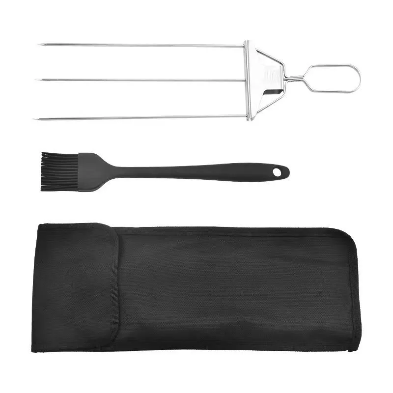3-Way Grill Skewers, Kabob Sticks,Metal Skewers For Kabobs