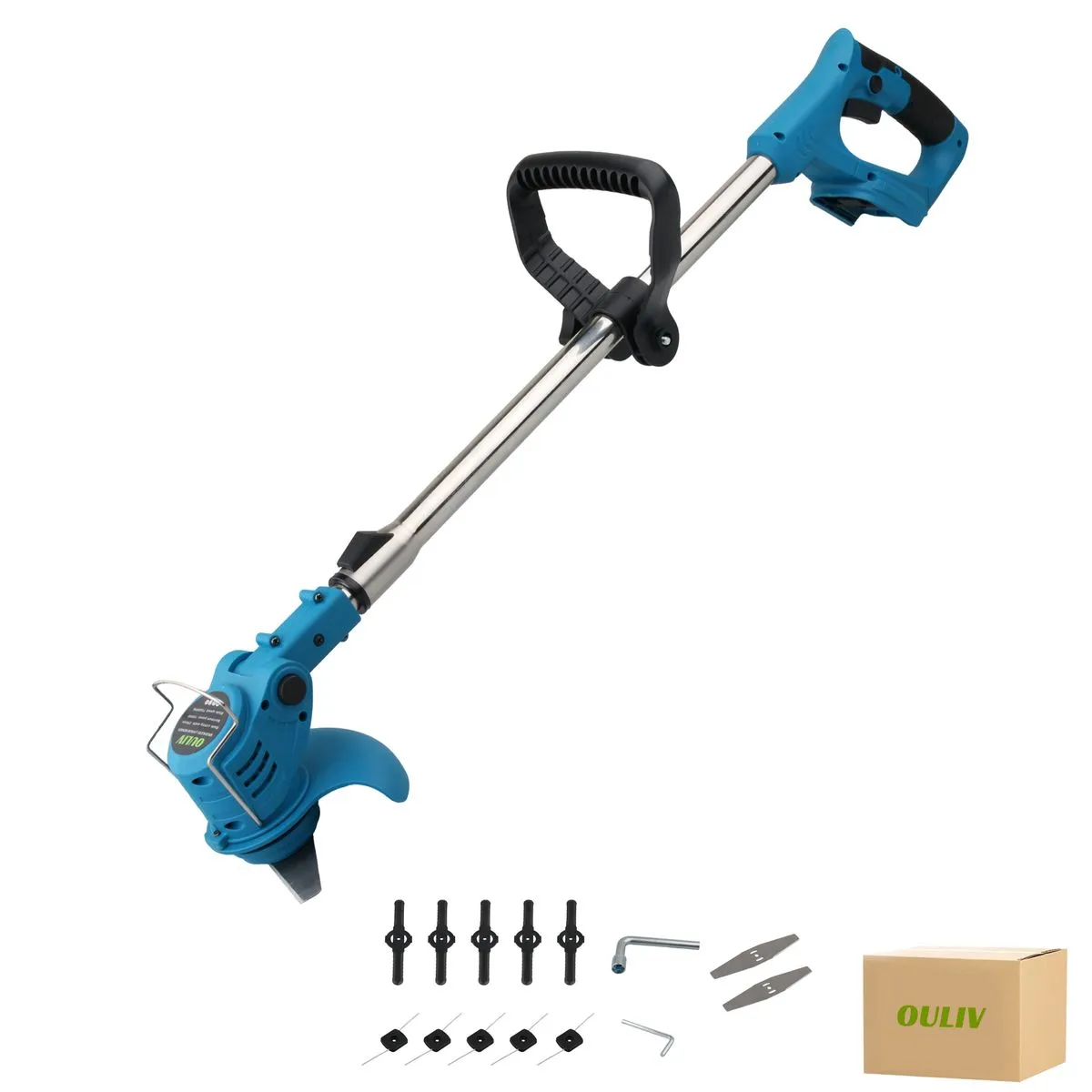 OULIV Portable Burshless Lithium Grass Trimmer - Bare Unit(No Battery)