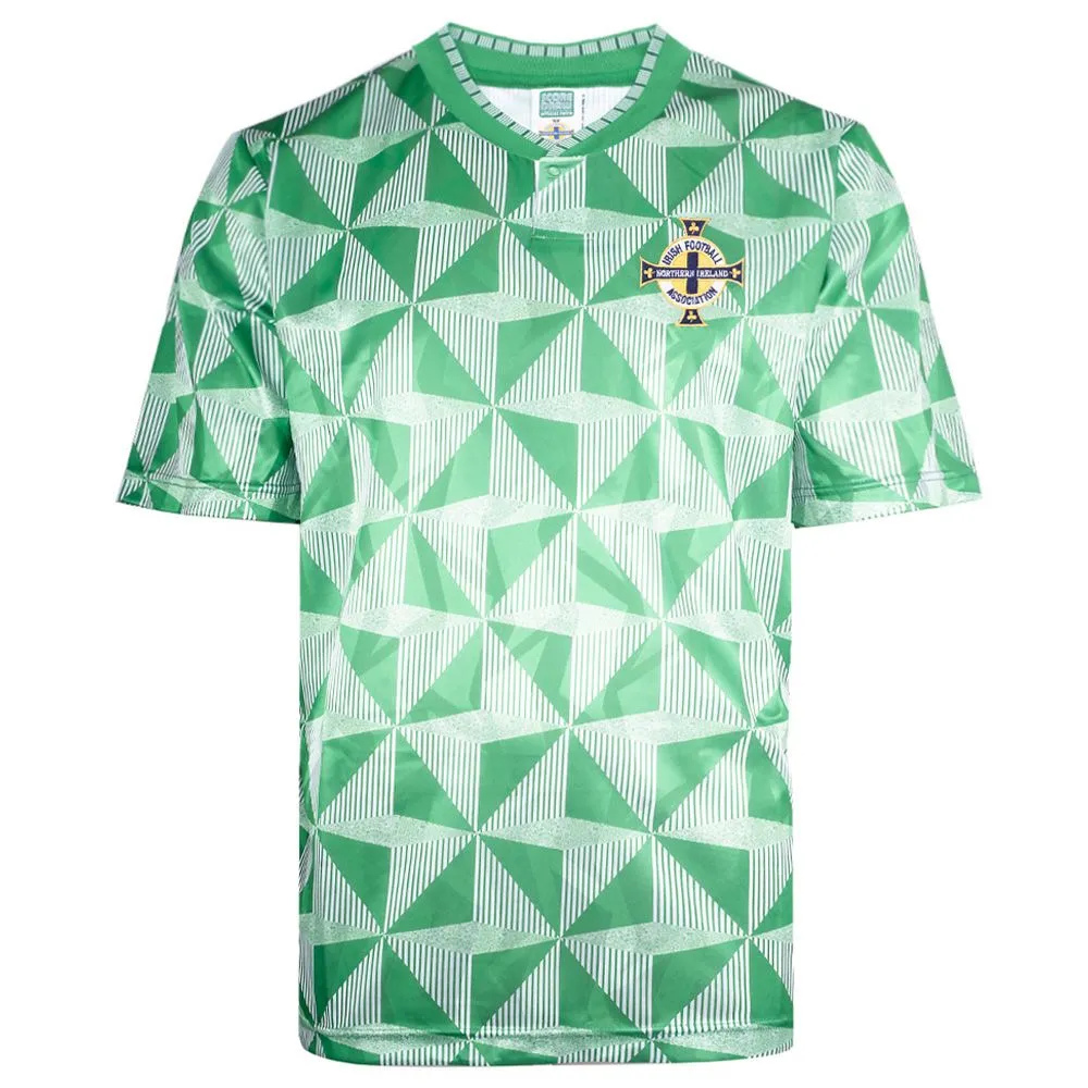 Northern Ireland Unisex 1990 Retro Football Supporters Shirt