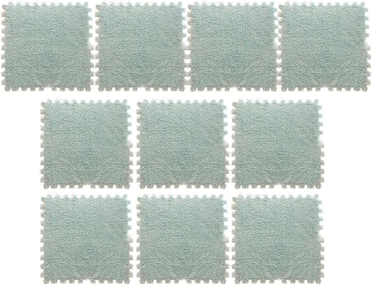 Topstar Fluffy Foam Puzzle Mat - Green