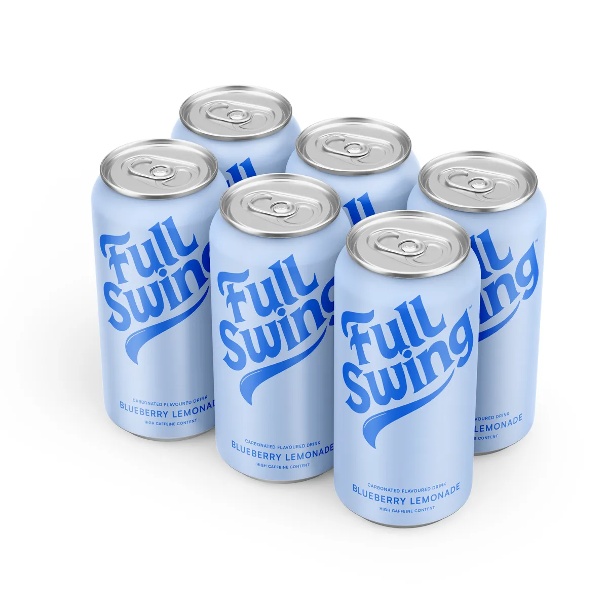 Full Swing Alternative Energy Drink Blueberry Lemonade (6 x 440ml)