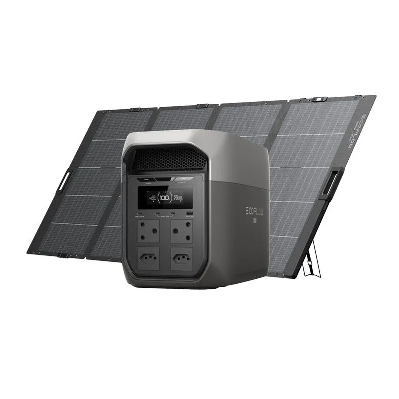 EcoFlow Portable Power Station DELTA 3 Max, w/ 400W Lightweight Solar Panel