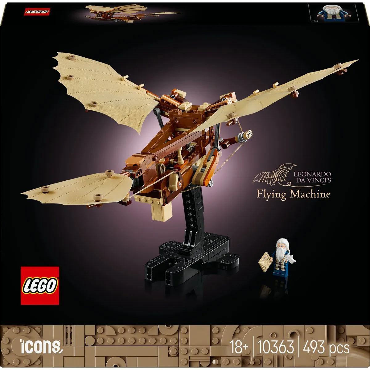 LEGO® Icons Leonardo da Vinci’s Flying Machine - 10363