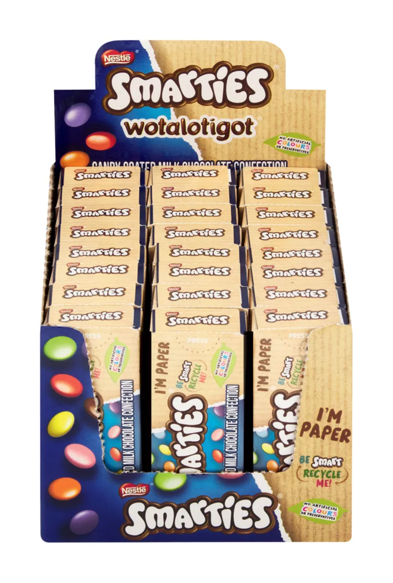 NESTLÉ SMARTIES Milk Chocolate Sweets 24 x 17g