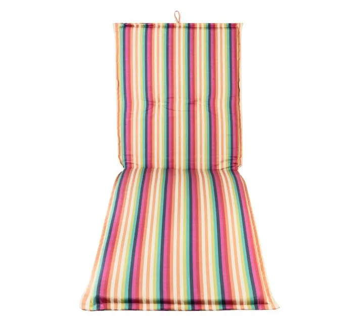 Striped Bright Summer Lounger Cushion
