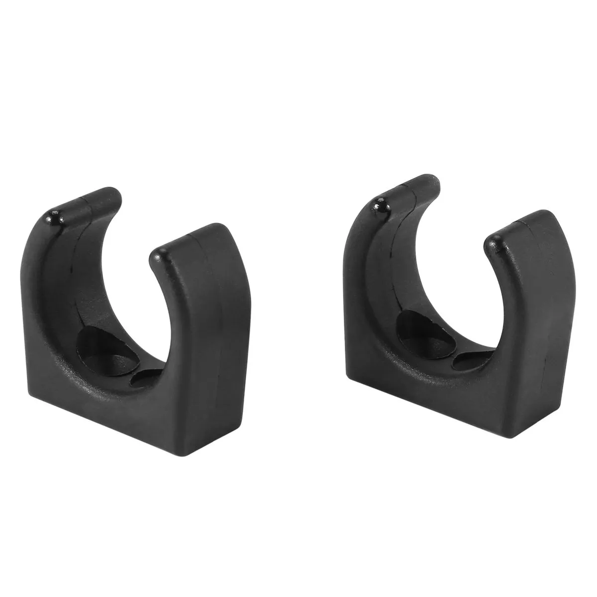 2 Pcs Nylon Ladder Clip Boat Hook Clip For Yacht Boat Black
