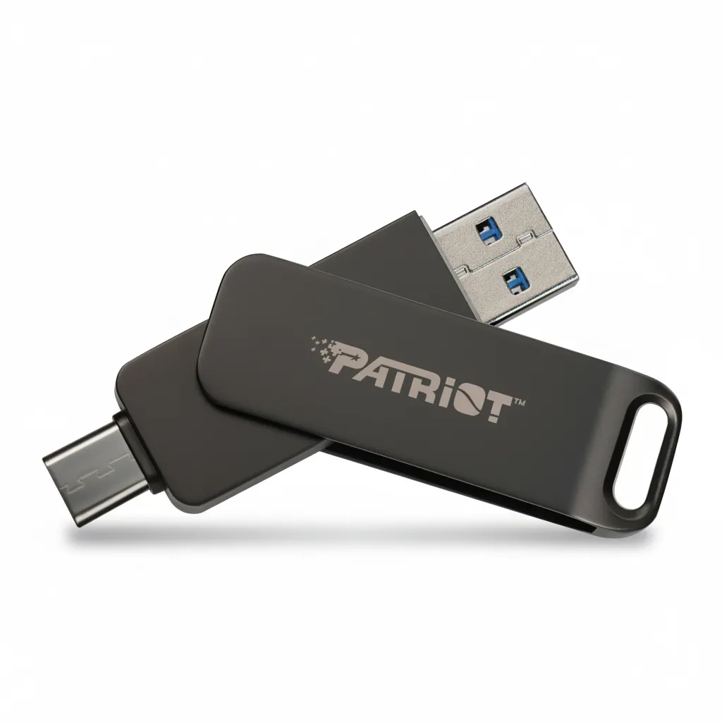 Patriot 64GB USB 3.2 Gen 1 Flash Drive with Type-A and Type-C Connectors